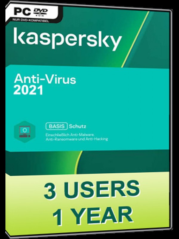 KASPERSKY Licenca Antivirus 3 uredjaja 1 godina (KL1171O5CFS)  IT KOMPONENTE I PERIFERIJA