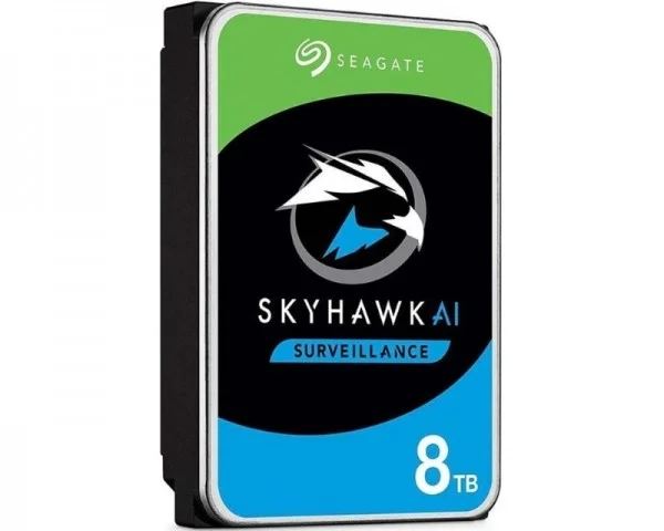 SEAGATE 8TB 3.5'' SATA III 256MB ST8000VE001 Surveillance HDD IT KOMPONENTE I PERIFERIJA