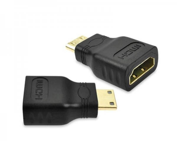 E-GREEN Adapter Mini HDMI (F) - HDMI (M) crni IT KOMPONENTE I PERIFERIJA