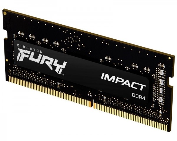 KINGSTON SODIMM DDR4 8GB 3200MHz KF432S20IB8 Fury Impact IT KOMPONENTE I PERIFERIJA