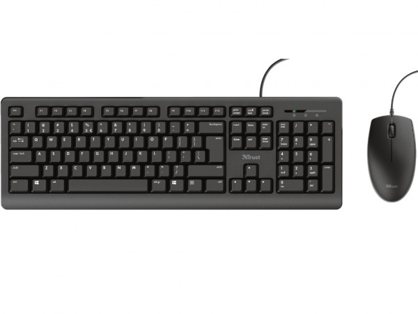 Trust Tastatura+miš žični set SRB crna (24384)  IT KOMPONENTE I PERIFERIJA