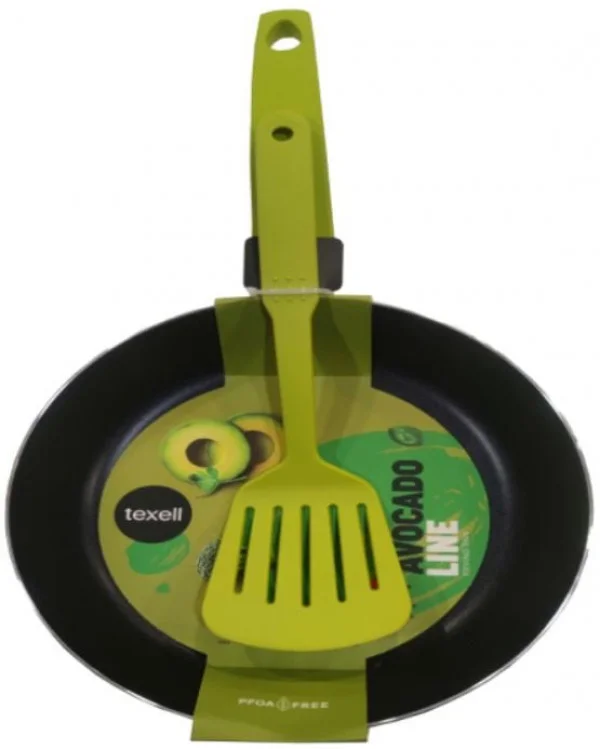 Texell Tiganj duboki sa špatulom Avocado  24cm TPA-D24 POKUĆSTVO