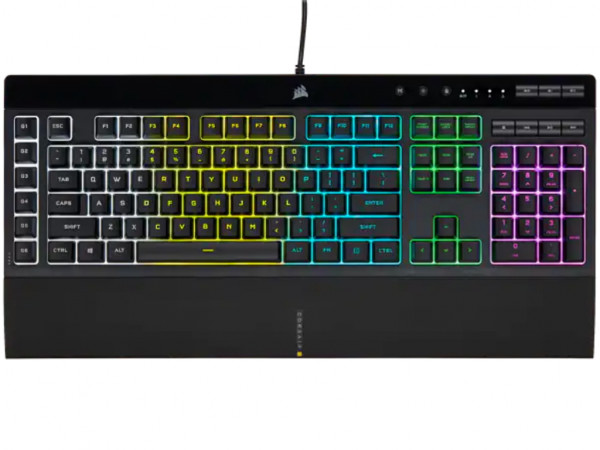 CORSAIR Tastatura K55 RGB žična CH-9226765-NA gaming crna  IT KOMPONENTE I PERIFERIJA
