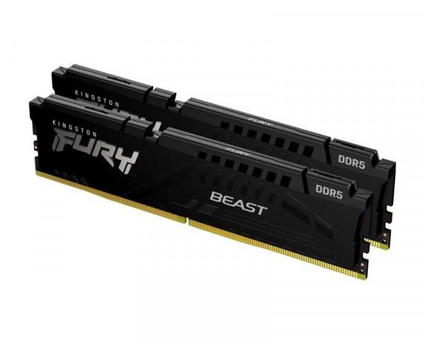KINGSTON DIMM DDR5 32GB (2x16GB kit) 5600MHz KF556C40BBK2-32 Fury Beast IT KOMPONENTE I PERIFERIJA