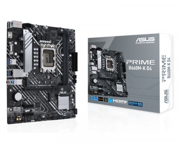 ASUS PRIME B660M-K D4 IT KOMPONENTE I PERIFERIJA