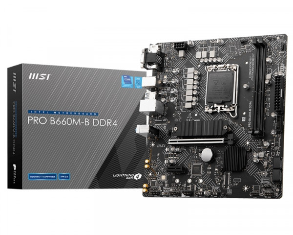MSI PRO B660M-B DDR4 IT KOMPONENTE I PERIFERIJA