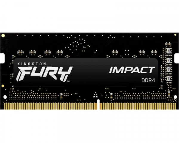 KINGSTON SODIMM DDR4 16GB 3200MHz KF432S20IB16 Fury Impact Logik grupe
