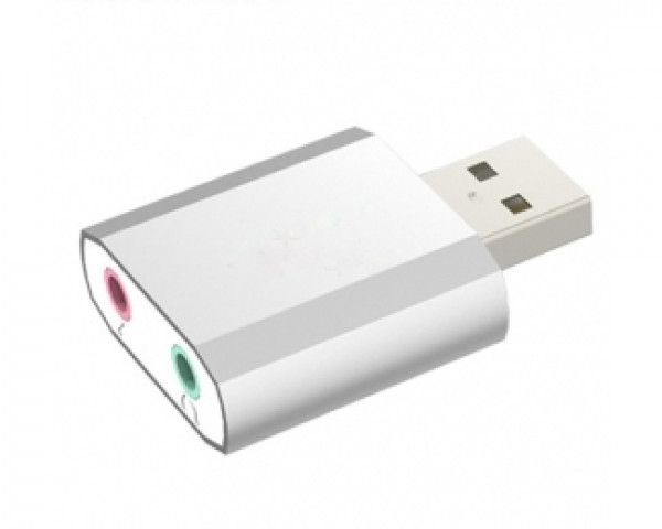 FAST ASIA Zvucna karta USB 2.0 metalna IT KOMPONENTE I PERIFERIJA