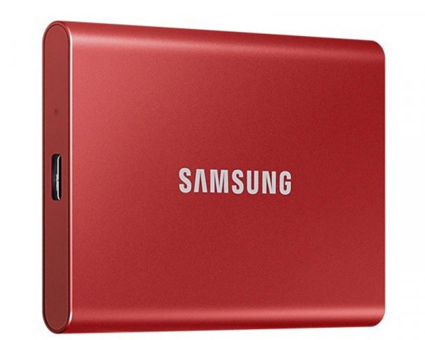 SAMSUNG Portable T7 2TB crveni eksterni SSD MU-PC2T0R IT KOMPONENTE I PERIFERIJA