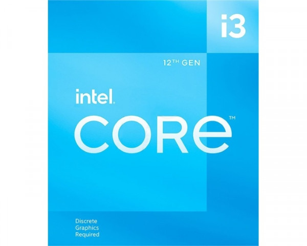 INTEL Core i3-12100F 4-Core 3.30GHz (4.30GHz) Box IT KOMPONENTE I PERIFERIJA
