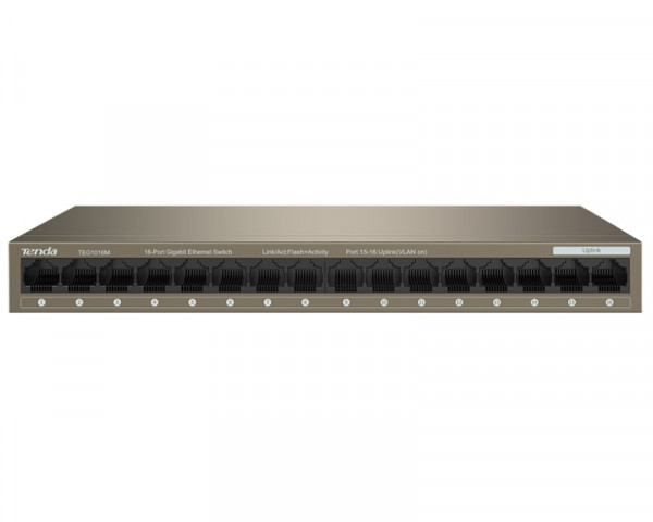 TENDA TEG1016M 16-Port Gigabit Ethernet Switch IT KOMPONENTE I PERIFERIJA