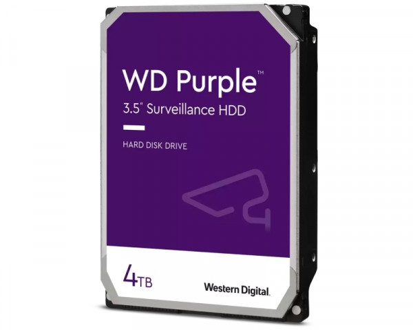 WD 4TB 3.5'' SATA III 64MB IntelliPower WD42PURZ Purple IT KOMPONENTE I PERIFERIJA