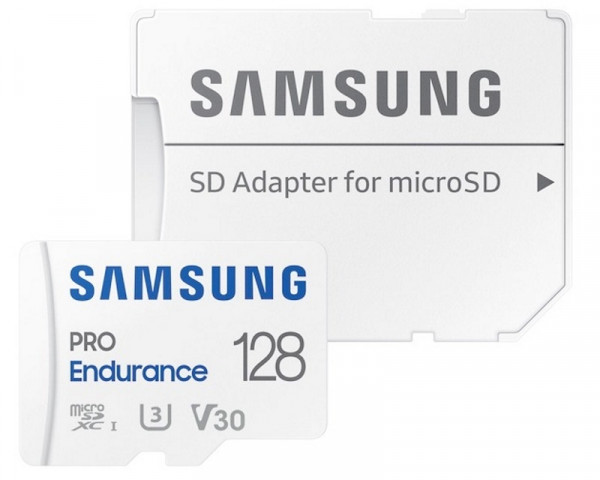 SAMSUNG PRO Endurance MicroSDXC 128GB U3 + SD Adapter MB-MJ128KA IT KOMPONENTE I PERIFERIJA