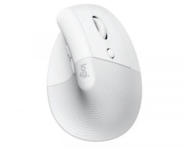 LOGITECH Lift Vertical Ergonomic Wireless miš beli IT KOMPONENTE I PERIFERIJA