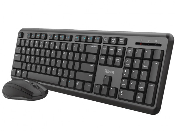Trust Tastatura+miš ODY bežični set, crna (23942)  IT KOMPONENTE I PERIFERIJA