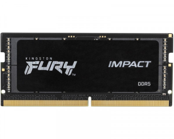 KINGSTON SODIMM DDR5 32GB 4800MTs KF548S38IB-32 Fury Impact black IT KOMPONENTE I PERIFERIJA