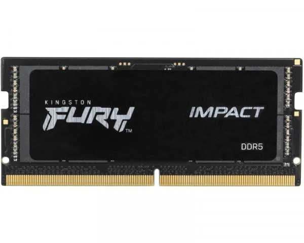 KINGSTON SODIMM DDR5 16GB 4800MTs KF548S38IB-16 Fury Impact black IT KOMPONENTE I PERIFERIJA