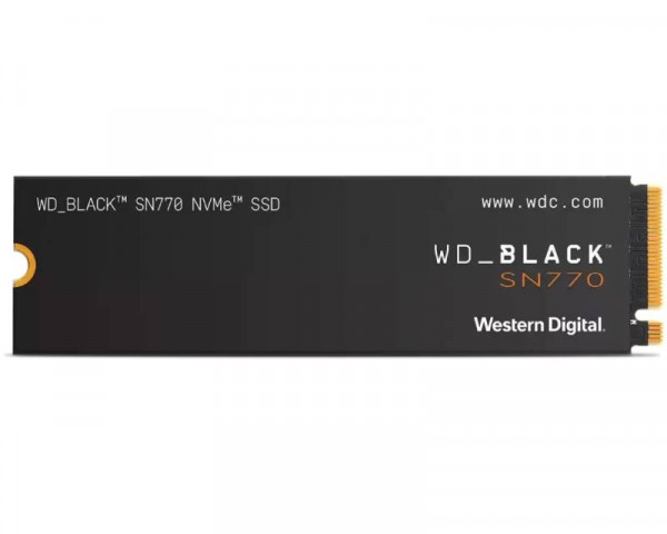 WD 500GB M.2 NVMe Gen4 WDS500G3X0E SN770 Black IT KOMPONENTE I PERIFERIJA