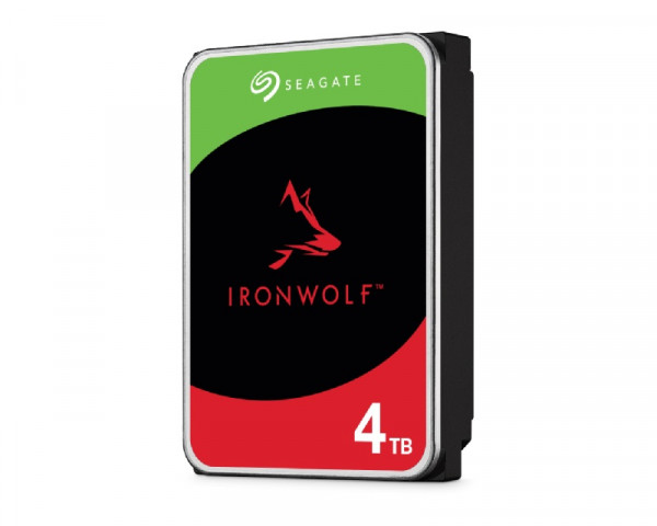 SEAGATE 4TB 3.5'' SATA III 256MB ST4000VN006 IronWolf IT KOMPONENTE I PERIFERIJA