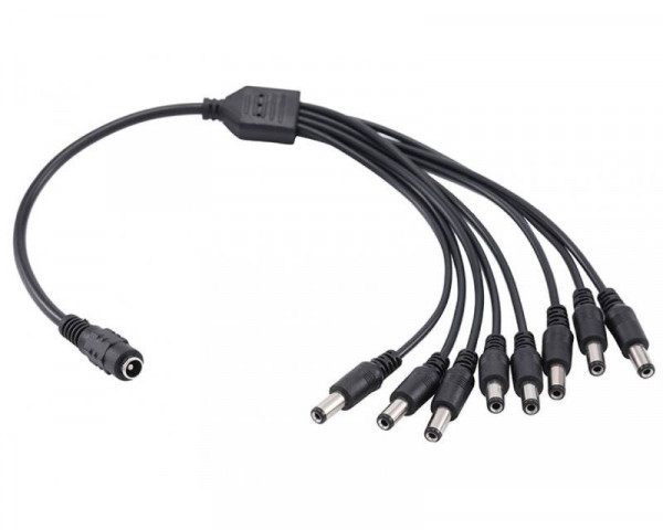 CERBERUS Konektor DC(M) 12V razdelnik 1-8 POKUĆSTVO