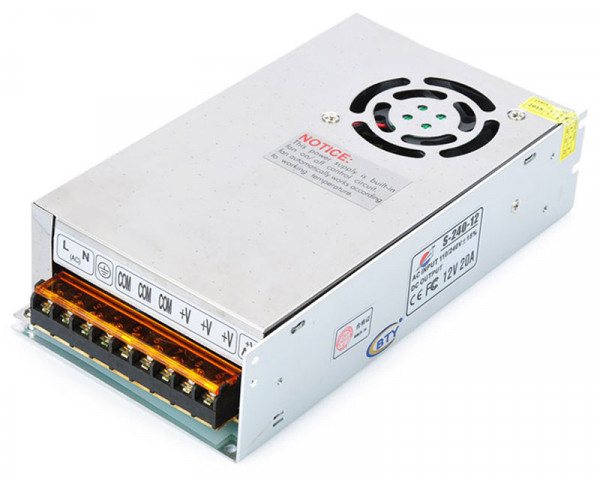 CERBERUS Napajanje DC 12V 20A box SPC-240 POKUĆSTVO