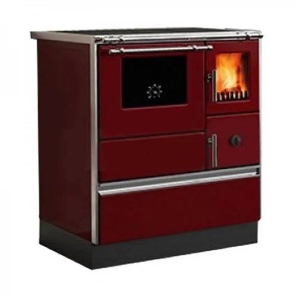ALFA PLAM 70 Dominant, crveni, levi, šporet na čvrsto gorivo GREJANJE I KLIMATIZACIJA