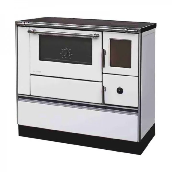 ALFA PLAM 90H Dominant, beli, levi, šporet na čvrsto gorivo GREJANJE I KLIMATIZACIJA