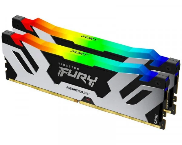 KINGSTON DIMM DDR5 32GB (2x16GB kit) 6400MTs KF564C32RSAK2-32 FURY Renegade RGB IT KOMPONENTE I PERIFERIJA