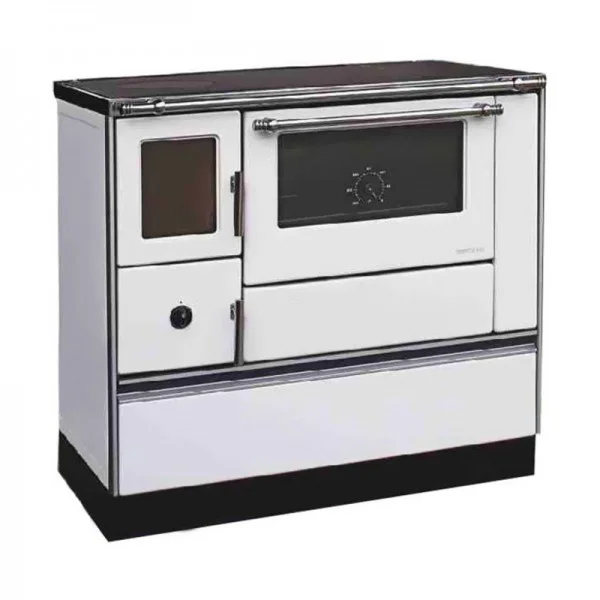 ALFA PLAM 90H Dominant, beli, desni, šporet na čvrsto gorivo GREJANJE I KLIMATIZACIJA