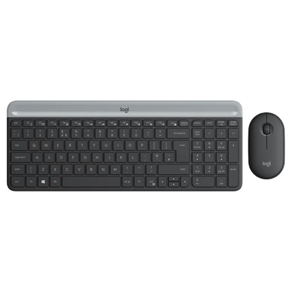 LOGITECH MK470 Wireless Desktop YU Graphite tastatura + miš Set IT KOMPONENTE I PERIFERIJA
