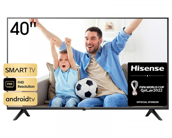 HISENSE 40'' 40A4HA Smart Android FHD LCD TV TV, AUDIO,VIDEO