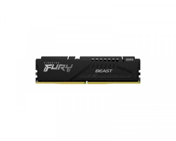 KINGSTON DIMM DDR5 16GB 5600MTs KF556C36BBE-16 Fury Beast Black EXPO IT KOMPONENTE I PERIFERIJA