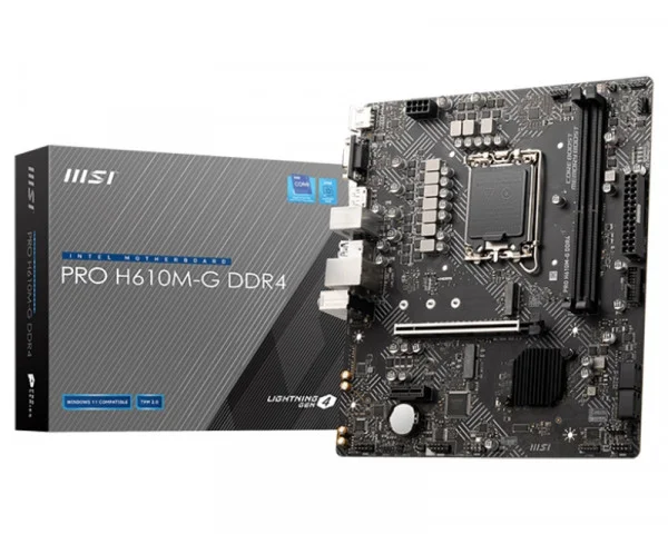 MSI PRO H610M-G DDR4 IT KOMPONENTE I PERIFERIJA