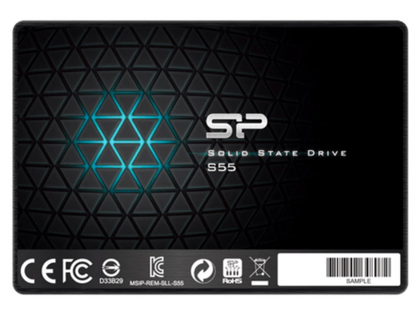 Silicon Power SSD Slim 120GB 2.5'' SATA 3 crna (SP120GBSS3S55S25.E)  IT KOMPONENTE I PERIFERIJA