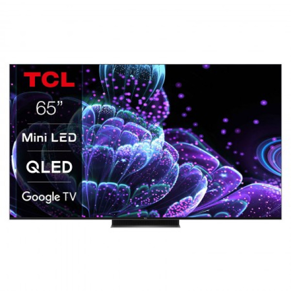 TCL Televizor 65C835 Mini LED 65'' 4K HDR 144Hz Google TV, crna TV, AUDIO,VIDEO