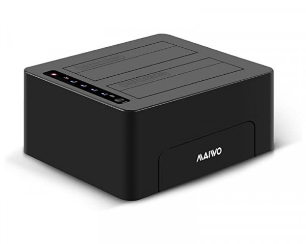 MAIWO USB 3.1 SATA HDD dual Docking station, K3082C IT KOMPONENTE I PERIFERIJA