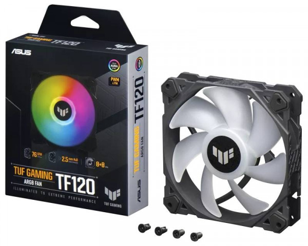 ASUS TUF GAMING TF120 ARGB ventilator IT KOMPONENTE I PERIFERIJA