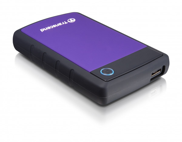 Transcend Eksterni hard disk HDD 1TB, USB 3.0, 2.5'', Black/Purple (TS1TSJ25H3P)  IT KOMPONENTE I PERIFERIJA