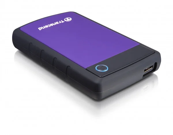 Transcend Eksterni hard disk HDD 1TB, USB 3.0, 2.5'', Black/Purple (TS1TSJ25H3P)  IT KOMPONENTE I PERIFERIJA