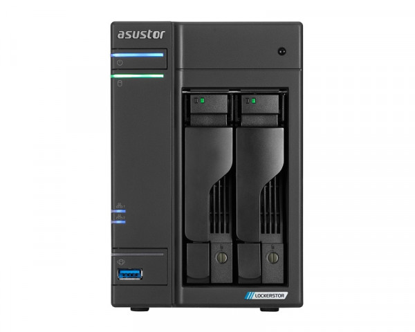 ASUSTOR NAS Storage Server LOCKERSTOR 2 Gen2 AS6702T IT KOMPONENTE I PERIFERIJA