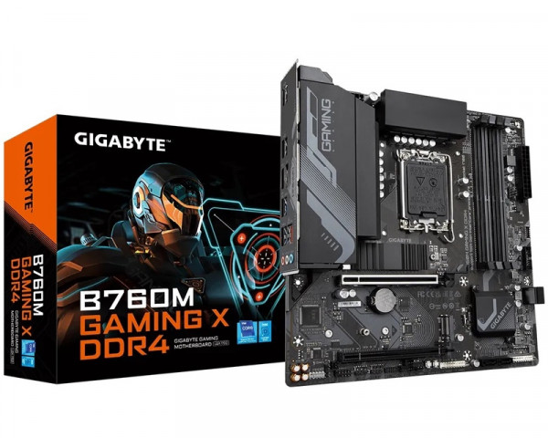GIGABYTE B760M GAMING X DDR4 rev. 1.x IT KOMPONENTE I PERIFERIJA