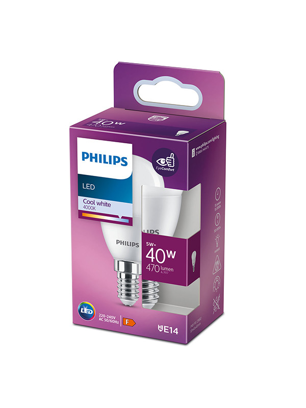 Philips LED sijalica LED 40W P45 E14 CW FR ND 1SRT4 PS800 POKUĆSTVO