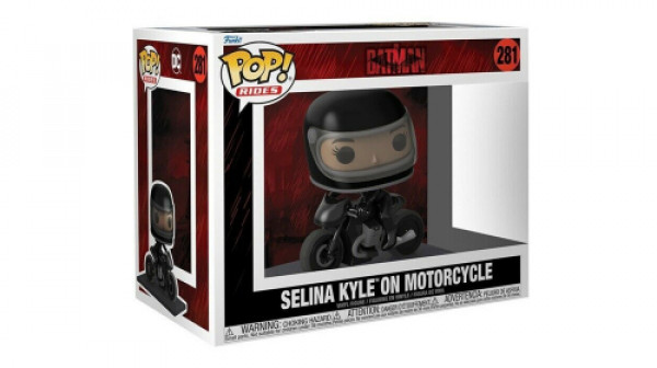 Batman POP! Rides DLX - Selina On Motorcycle GAMING 
