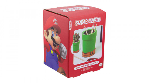 Super Mario Pipe Plant & Pen Pot GAMING 