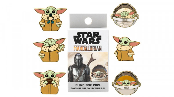 Blind Box Enamel Pins: Star Wars Mandalorian - The Child MERCHANDISE