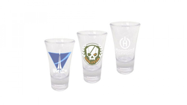 Case Titanfall Shotglasses Set of 3 GAMING 