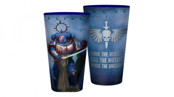 WARHAMMER 40,000 - Ultramarine Large Glass GAMING 