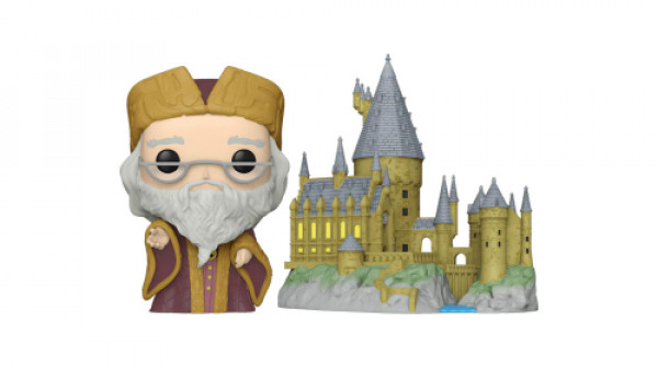 Harry Potter POP! Vinyl Town -  Dumbledore W/Hogwarts GAMING 