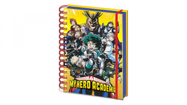 My Hero Academia S1 (Radial Character Burst) A5 Notebook MERCHANDISE