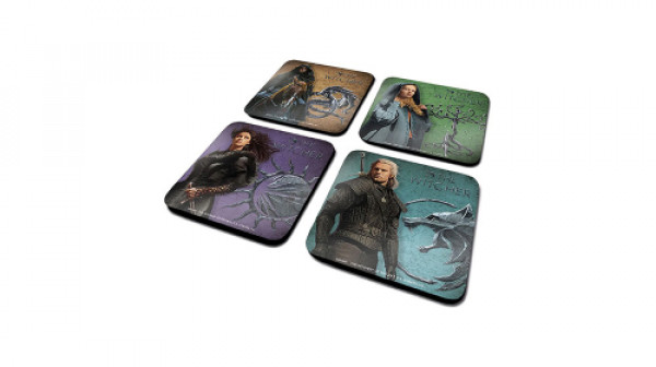 The Witcher (Legendary) Coaster Sets MERCHANDISE